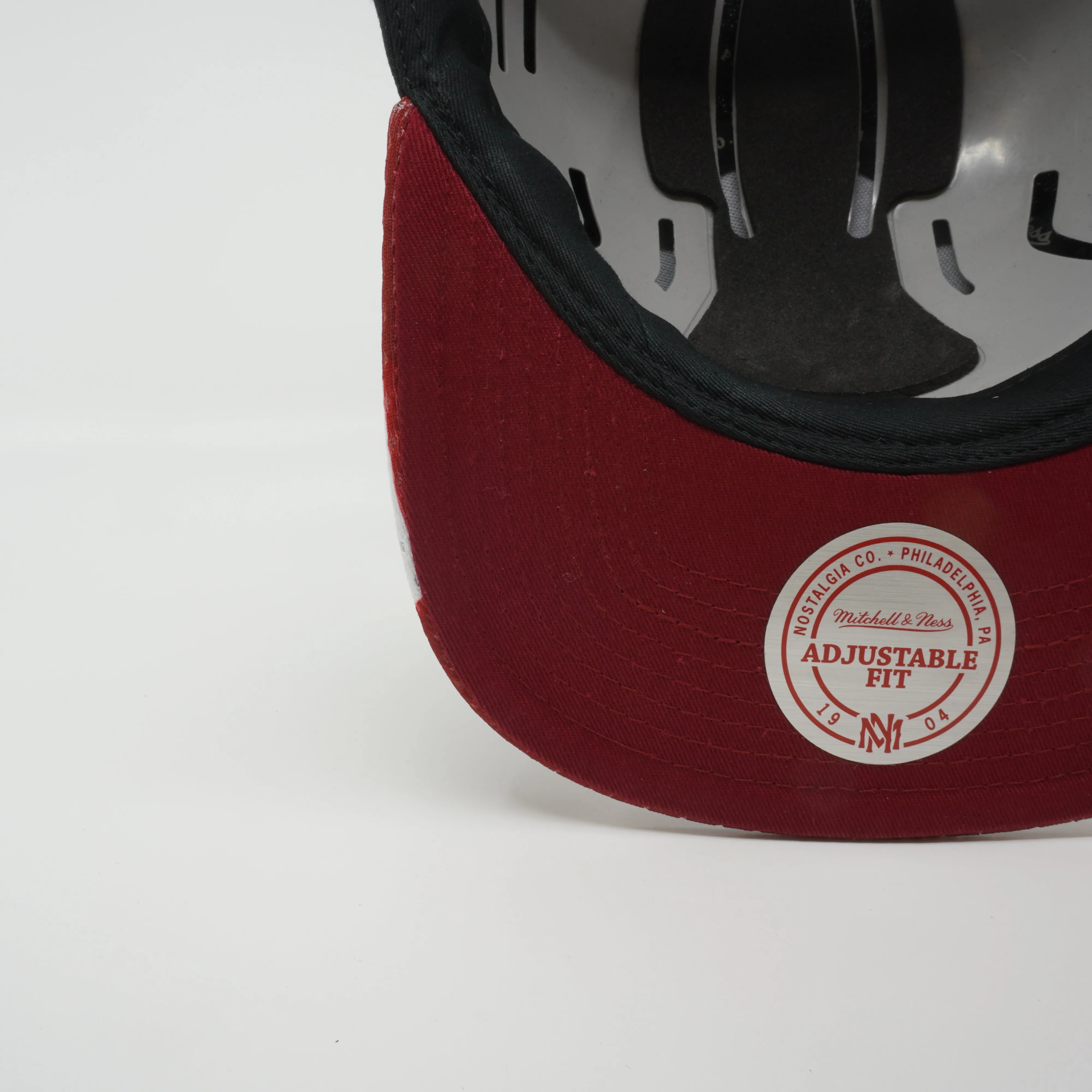 Mitchell & Ness Men's Nba Snapshot Snapback Heat - Black-Red sold by Zulily product image thumbnail 5