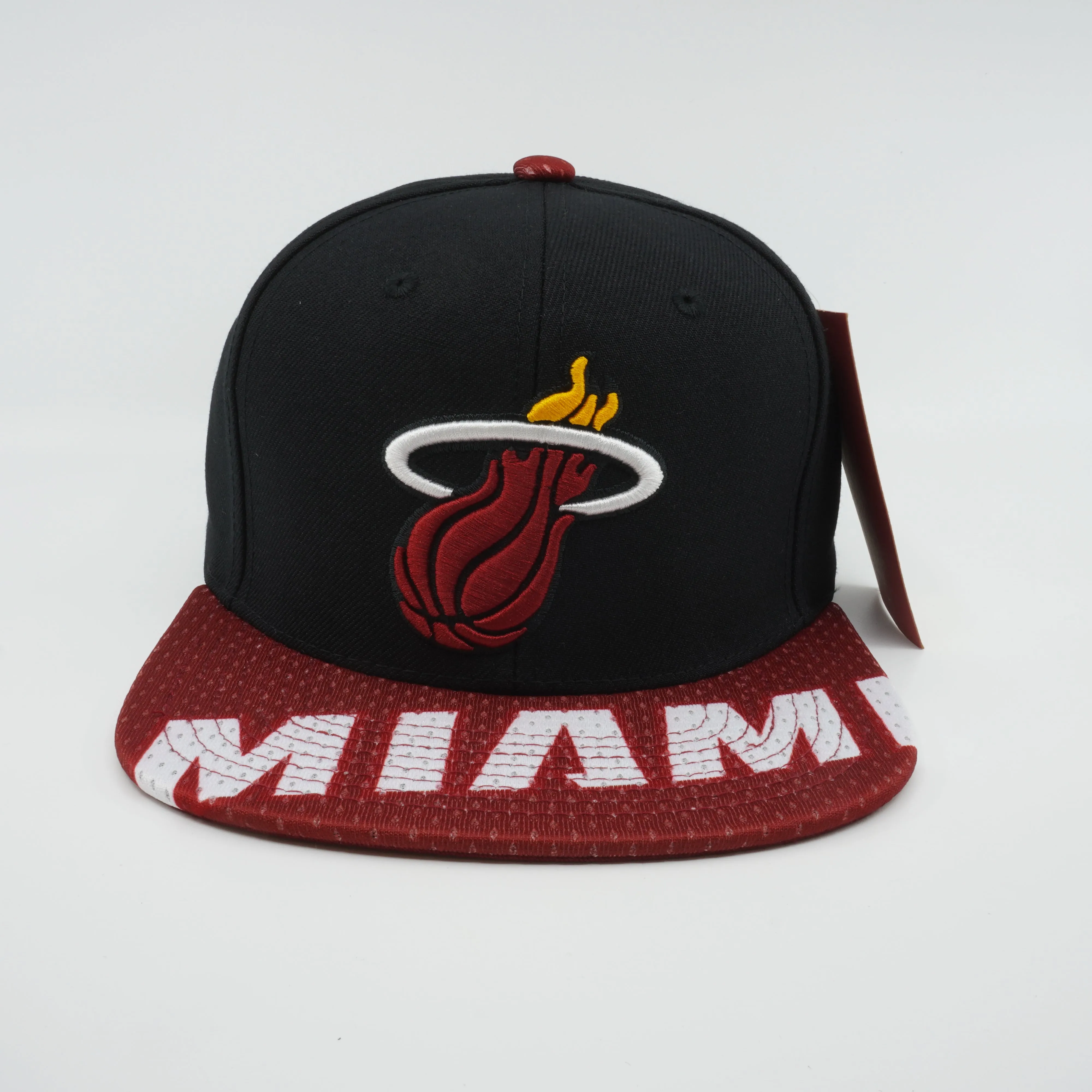 Mitchell & Ness Men's Nba Snapshot Snapback Heat - Black-Red sold by Zulily product image thumbnail 2