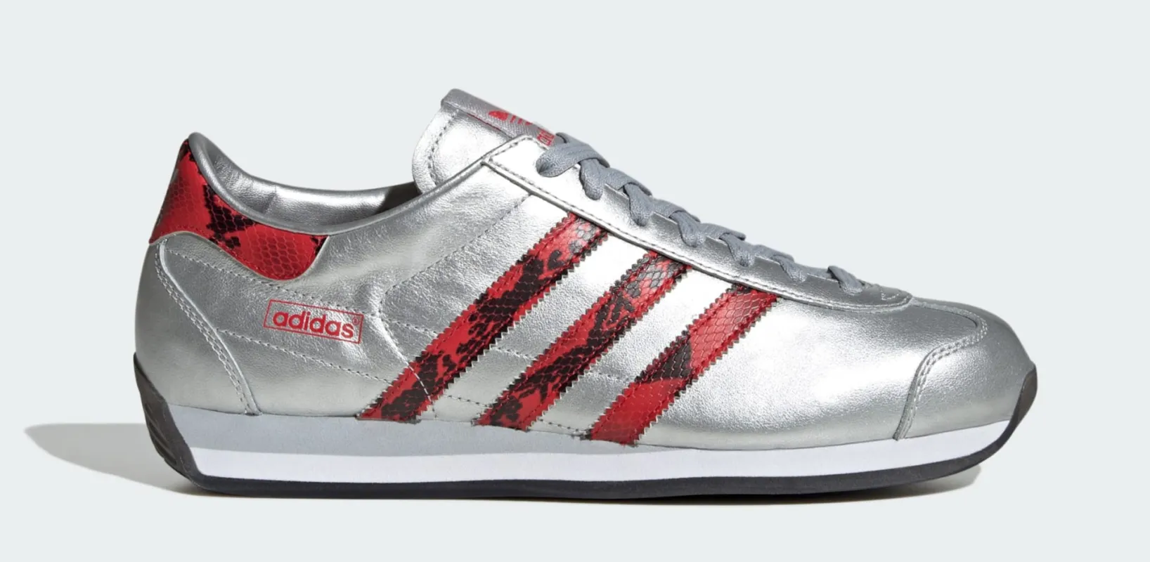 adidas Men's Country Japan 'Silver Metallic Better Scarlet Core Black' - Jp7088 sold by Zulily