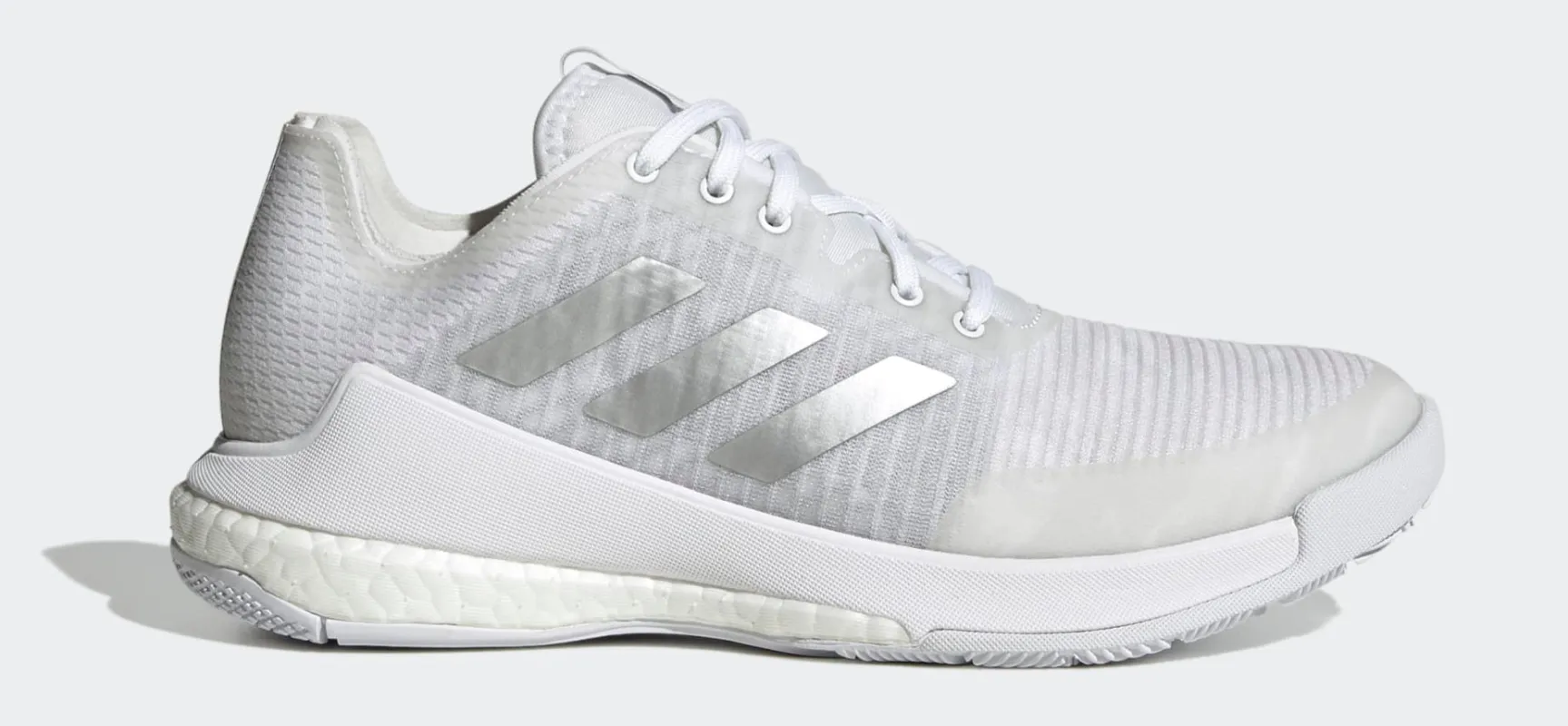 adidas Women's Crazyflight 'White Silver Metallic' - Hr0635 sold by Zulily