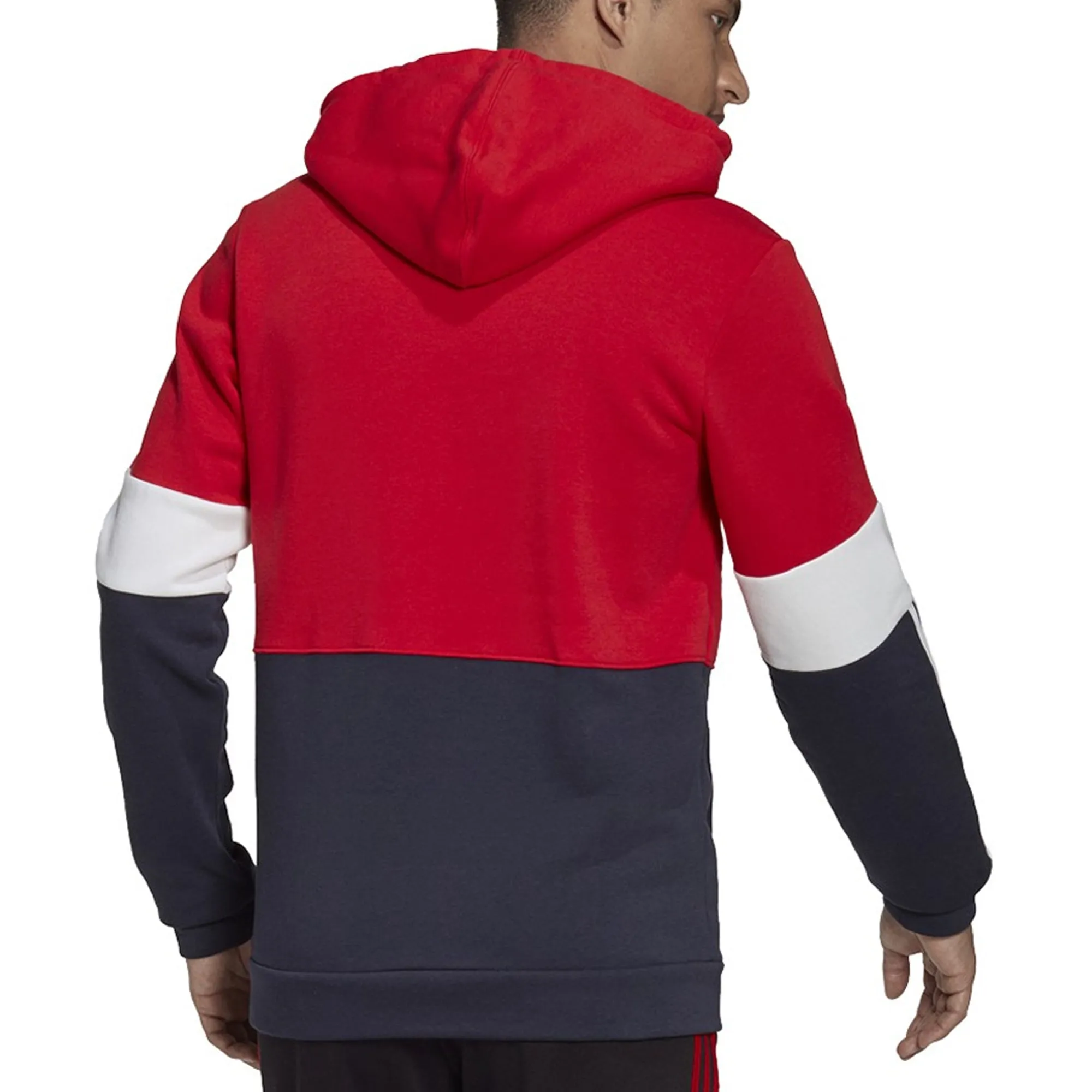 adidas Men's Essentials Fleece Colorblock Hoodie - H58980 sold by Zulily product image thumbnail 2