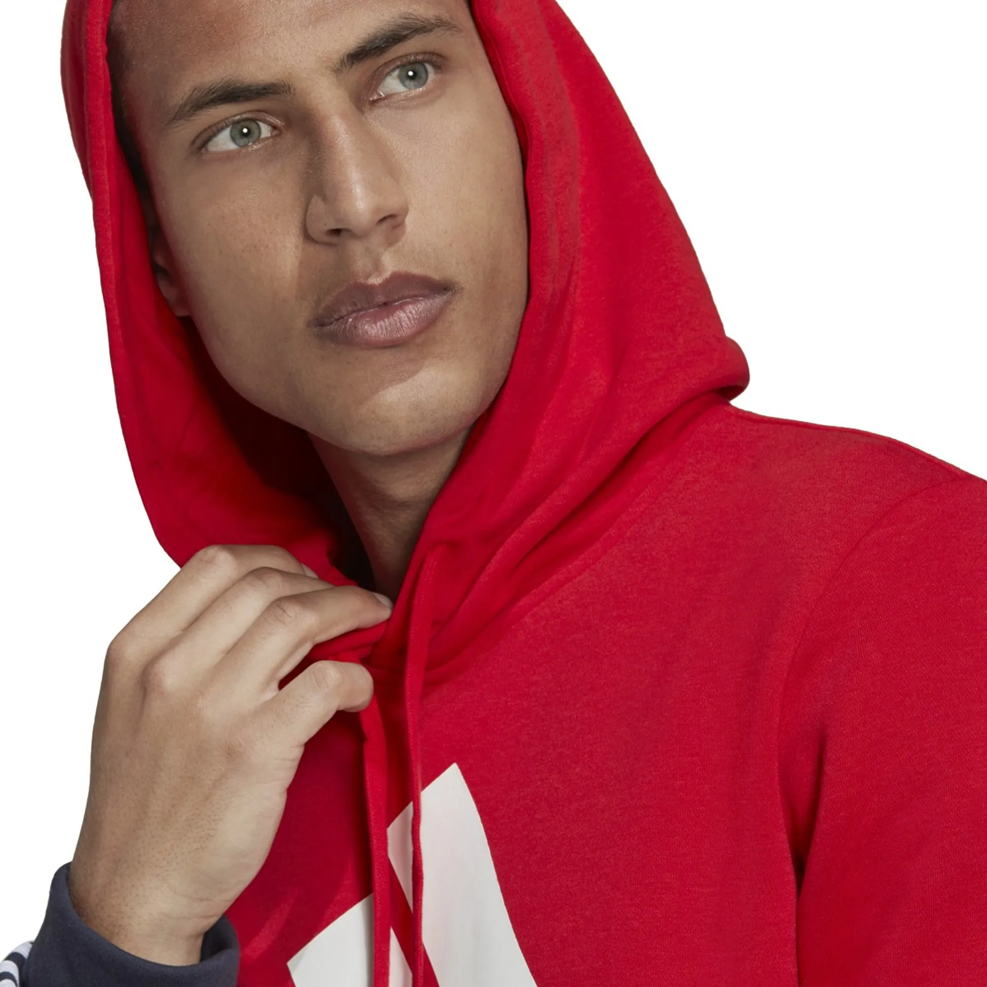 adidas Men's Essentials Fleece Colorblock Hoodie - H58980 sold by Zulily product image thumbnail 3