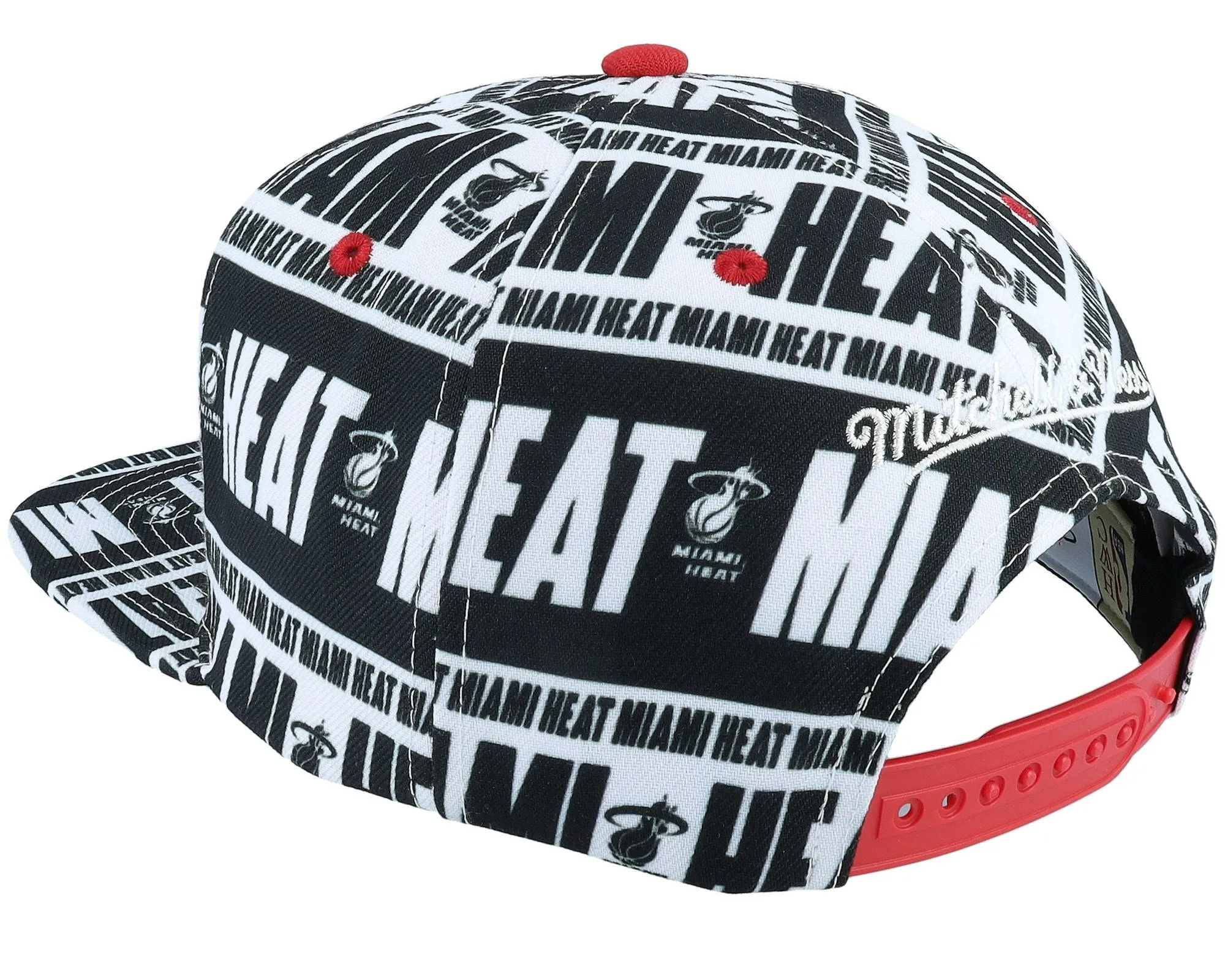 Mitchell & Ness Men's Nba Meat Paper Snapback Hwc Heat sold by Zulily product image thumbnail 4