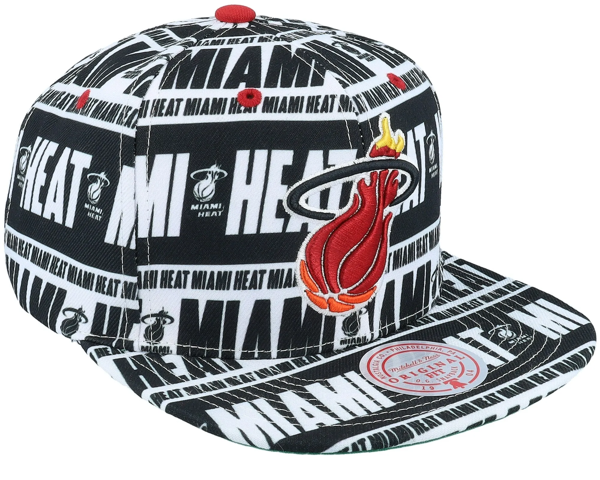 Mitchell & Ness Men's Nba Meat Paper Snapback Hwc Heat sold by Zulily product image thumbnail 2