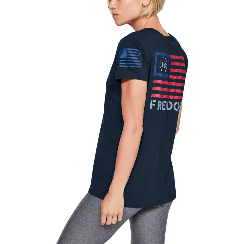 Under Armour Women's Freedom Banner T-Shirt - 1352160-408 sold by Zulily
