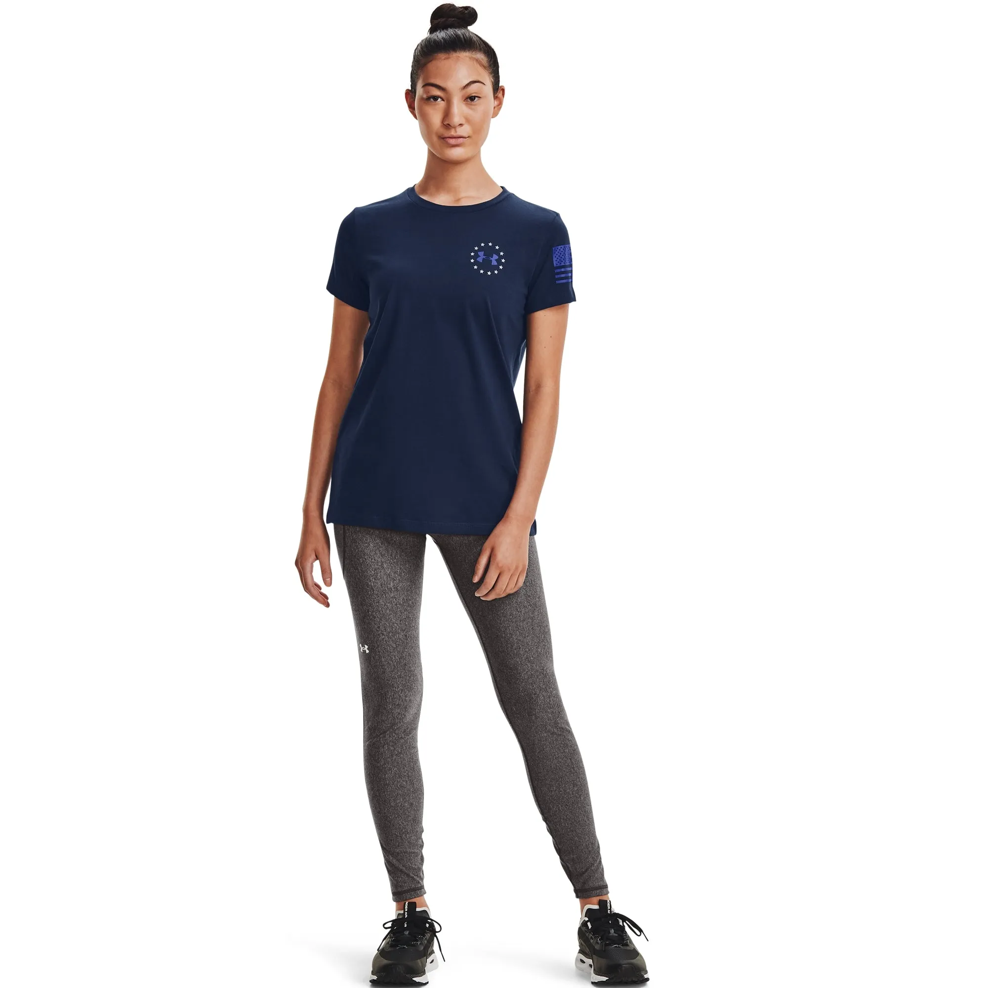 Under Armour Women's Freedom Banner T-Shirt - 1352160-408 sold by Zulily product image thumbnail 5