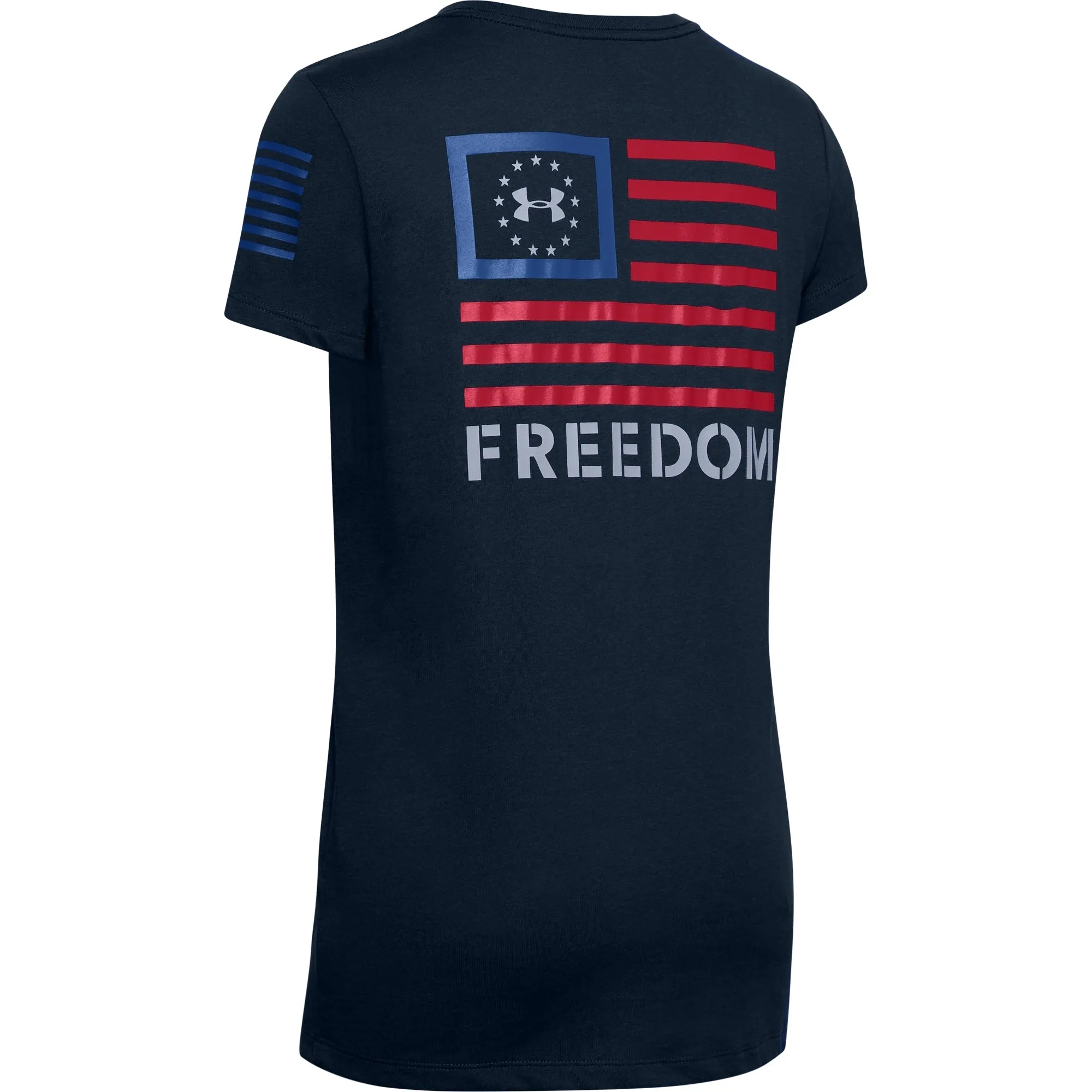 Under Armour Women's Freedom Banner T-Shirt - 1352160-408 sold by Zulily product image thumbnail 4