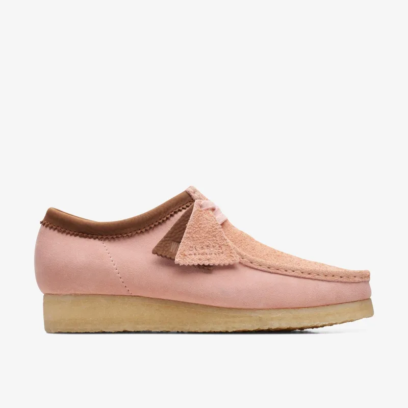 Clarks Men's Wallabee - Pink Combi Sde sold by Zulily