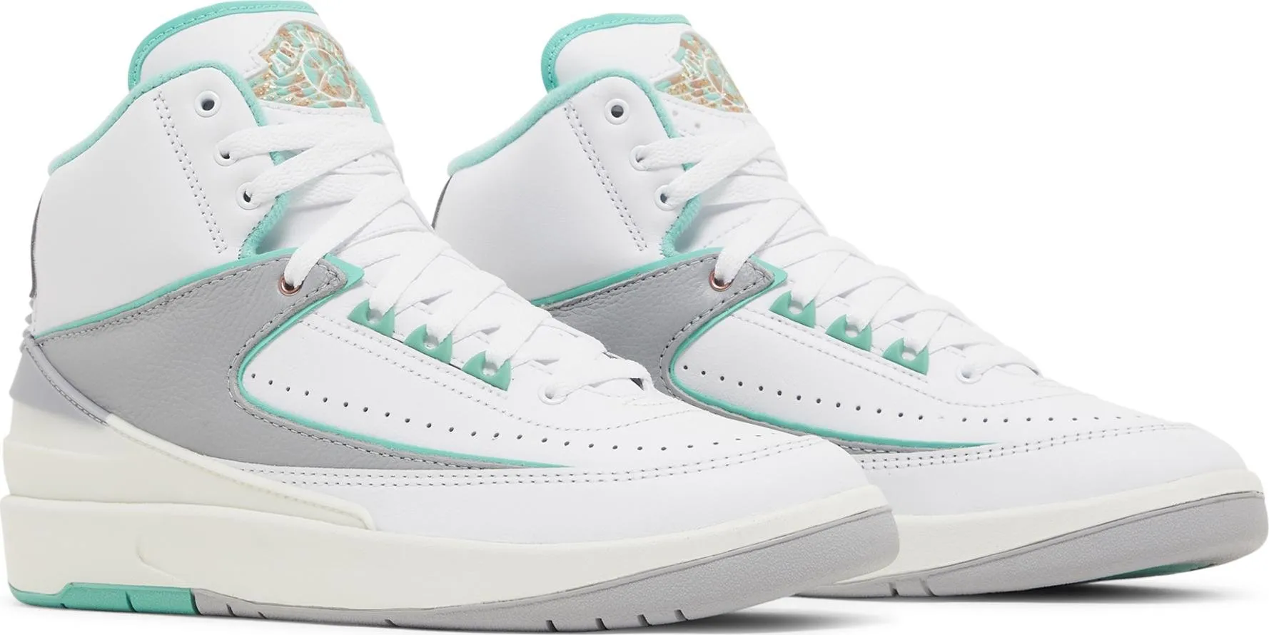 Air Jordan Women's Retro 2 'Crystal Mint' - Fn6755-100 sold by Zulily product image thumbnail 2