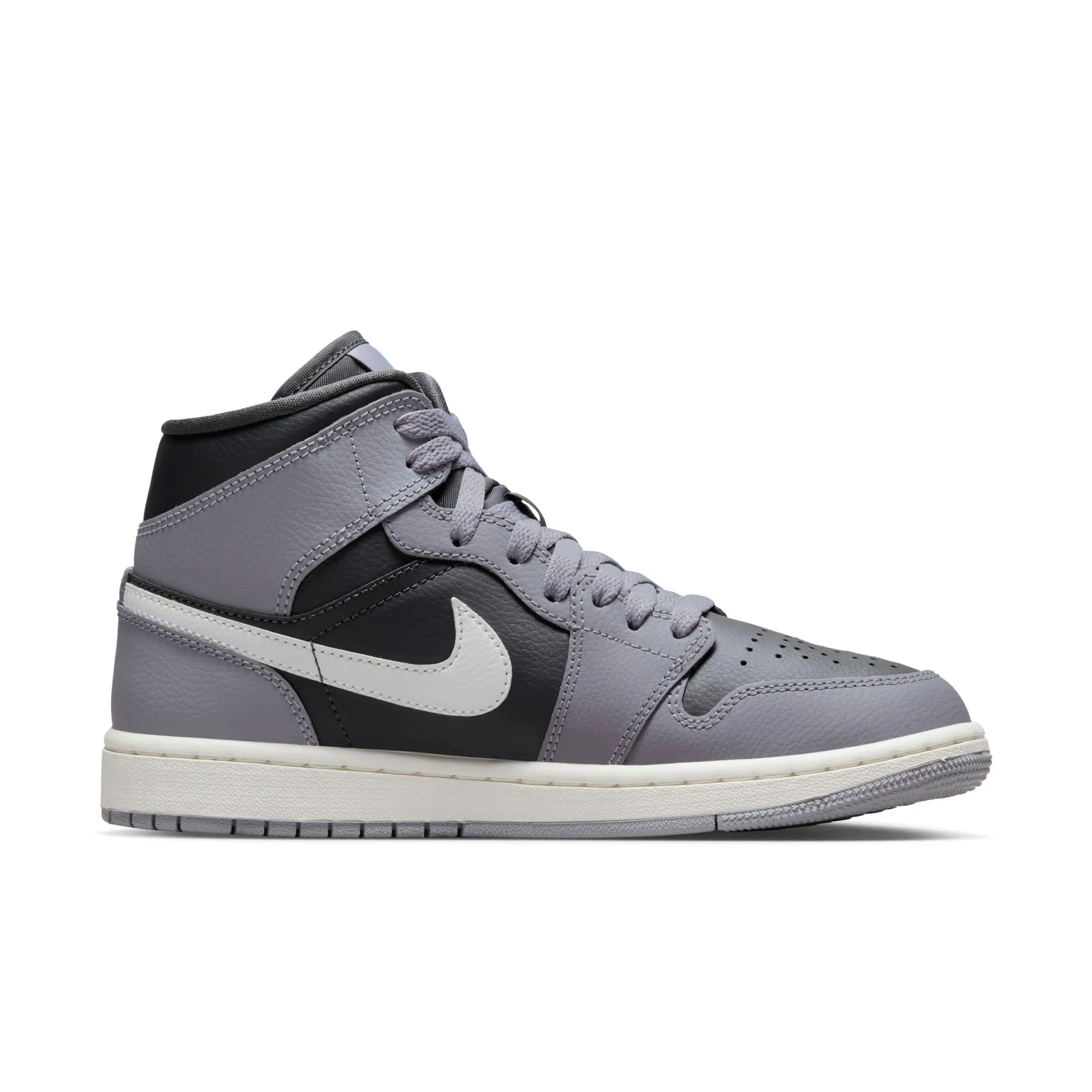 Air Jordan Women's Retro 1 Mid 'Cement Grey' (W) - Bq6472-022 sold by Zulily product image thumbnail 3