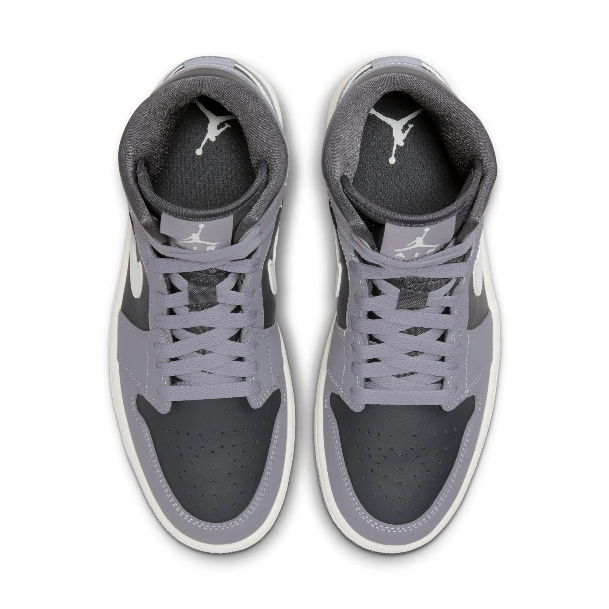 Air Jordan Women's Retro 1 Mid 'Cement Grey' (W) - Bq6472-022 sold by Zulily product image thumbnail 4