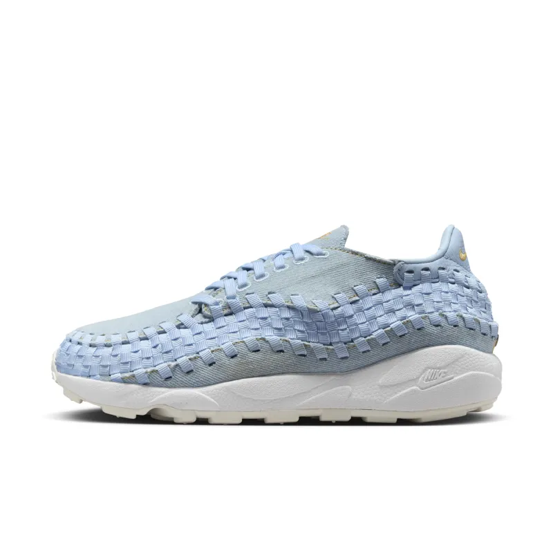 Nike Women's Air Footscape Woven 'Washed Denim Ice Blue' - Fv6103-400 sold by Zulily