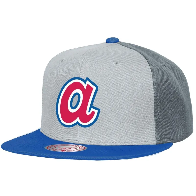 Mitchell & Ness Men's Mlb Triple Play Liberty Snapback Coop Braves sold by Zulily