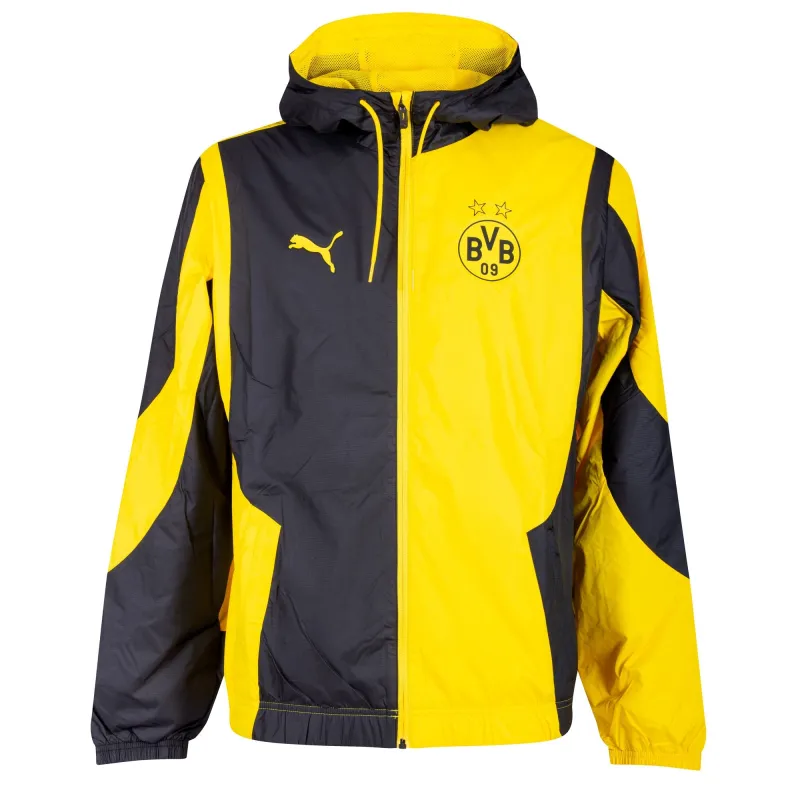 Puma Women's Bvb Prematch Woven Jacket - 774202-01 sold by Zulily