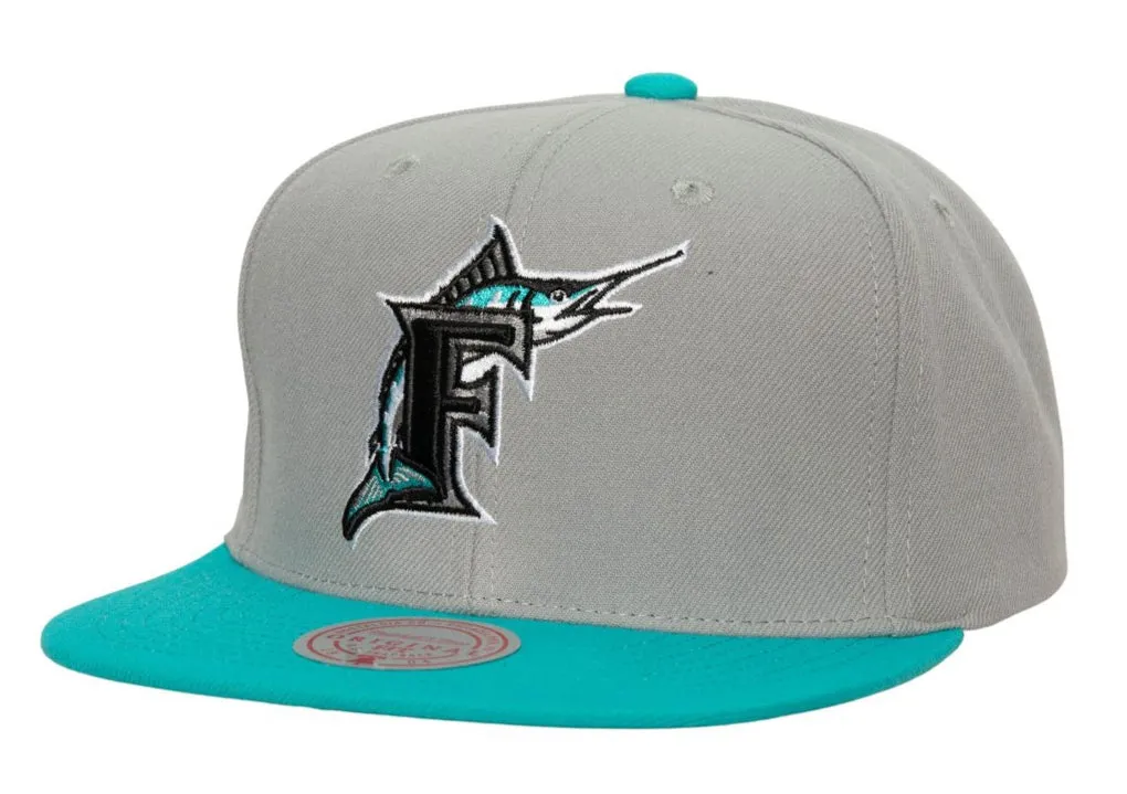 Mitchell & Ness Men's Mlb Away Snapback Coop Marlins sold by Zulily