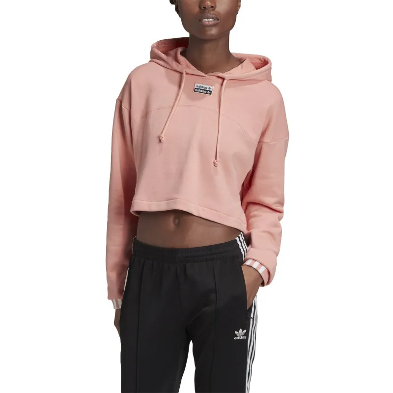 adidas Women's R.Y.V. Cropped Hoodie - Gd3088 made by Adidas