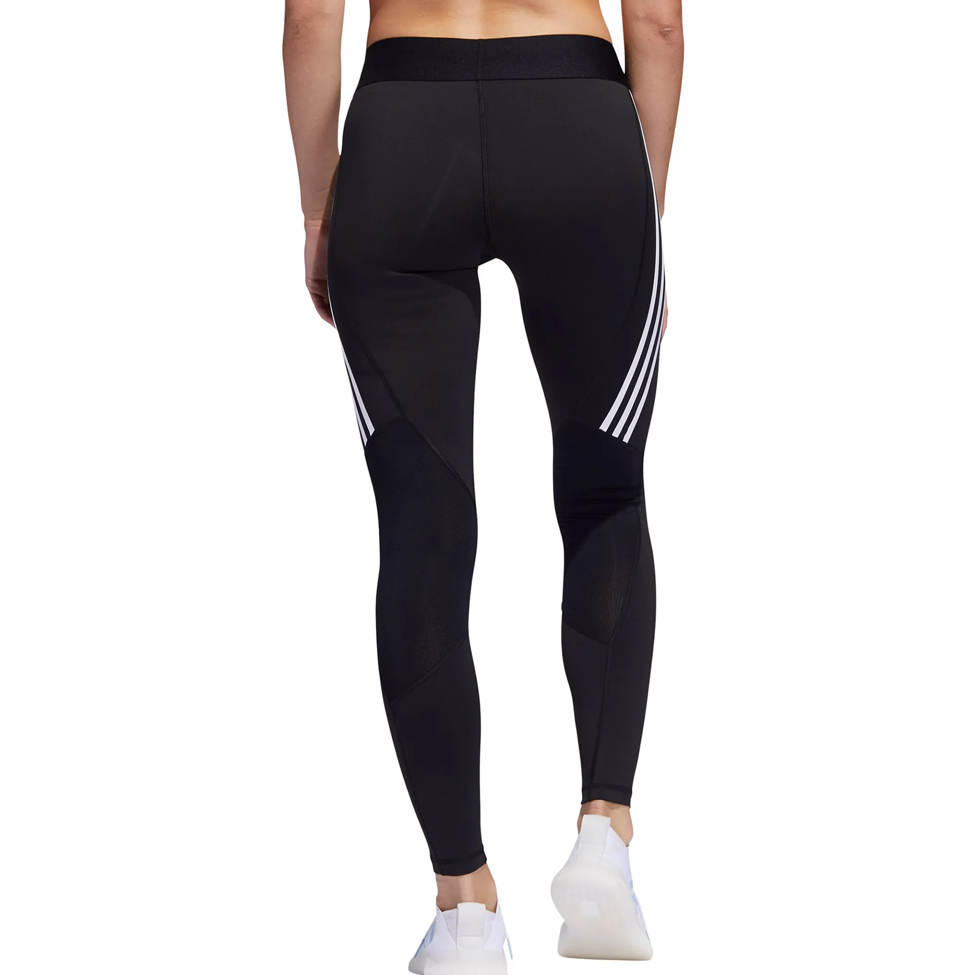 adidas Women's Alphaskin 3-Stripes Long Tights - Fj7173 sold by Zulily product image thumbnail 3