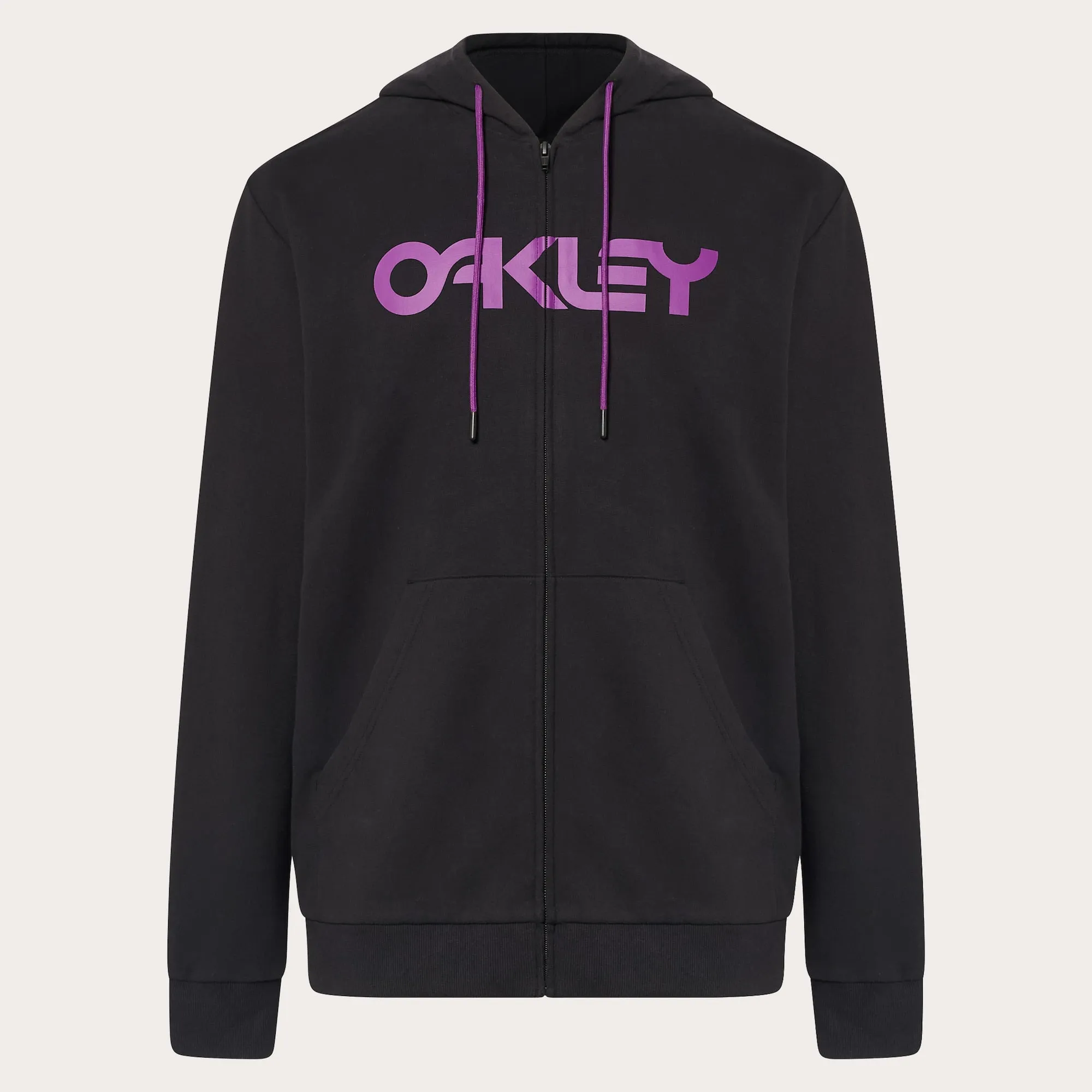 Oakley Men's Teddy Full Zip Hoddie - Blackout/Ultra Purple - Foa403057-9Eb sold by Zulily product image thumbnail 2