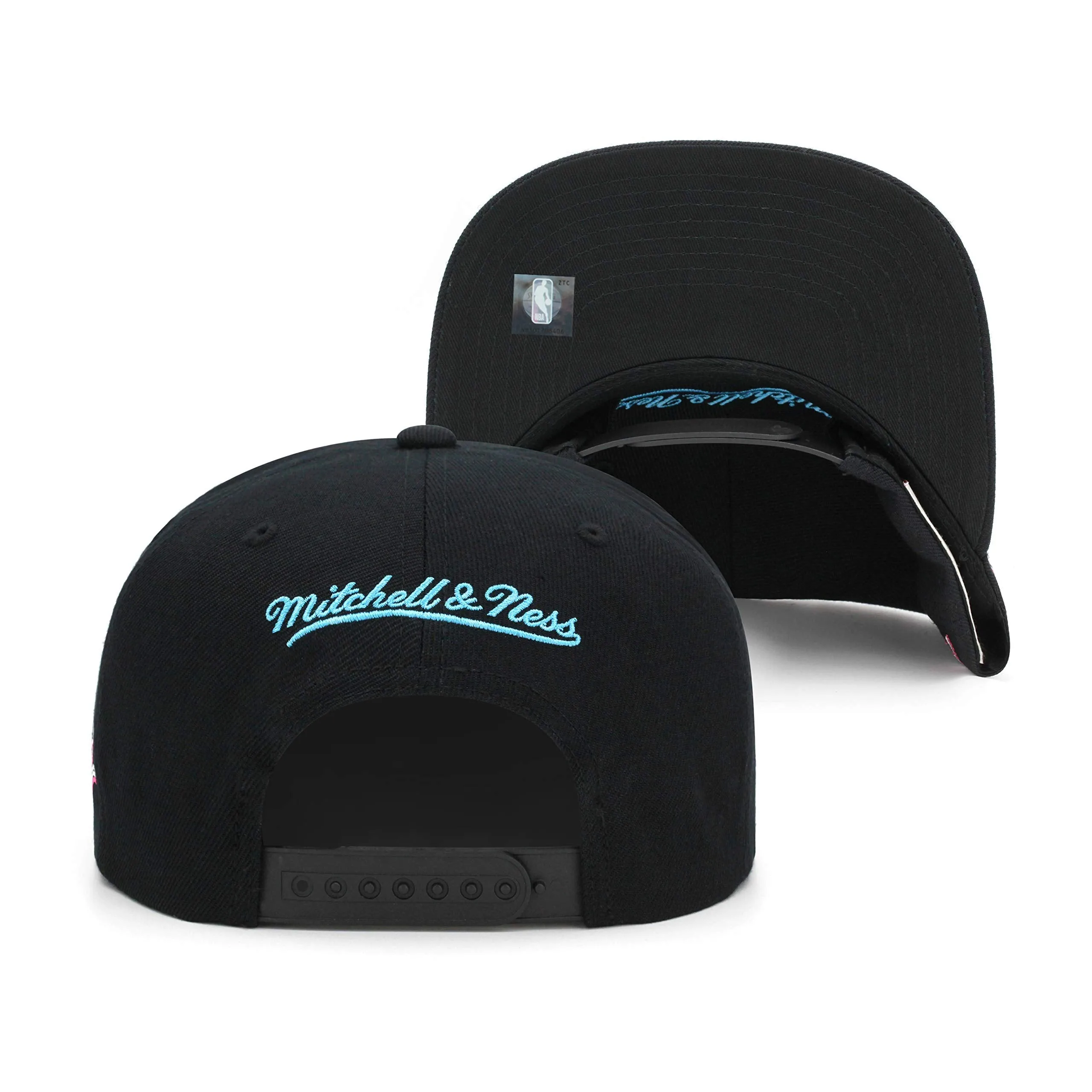 Mitchell & Ness Men's Nba Miami Heat Neon Vice Lights Snapback - 6Hssmo19313-Mheblck sold by Zulily product image thumbnail 3