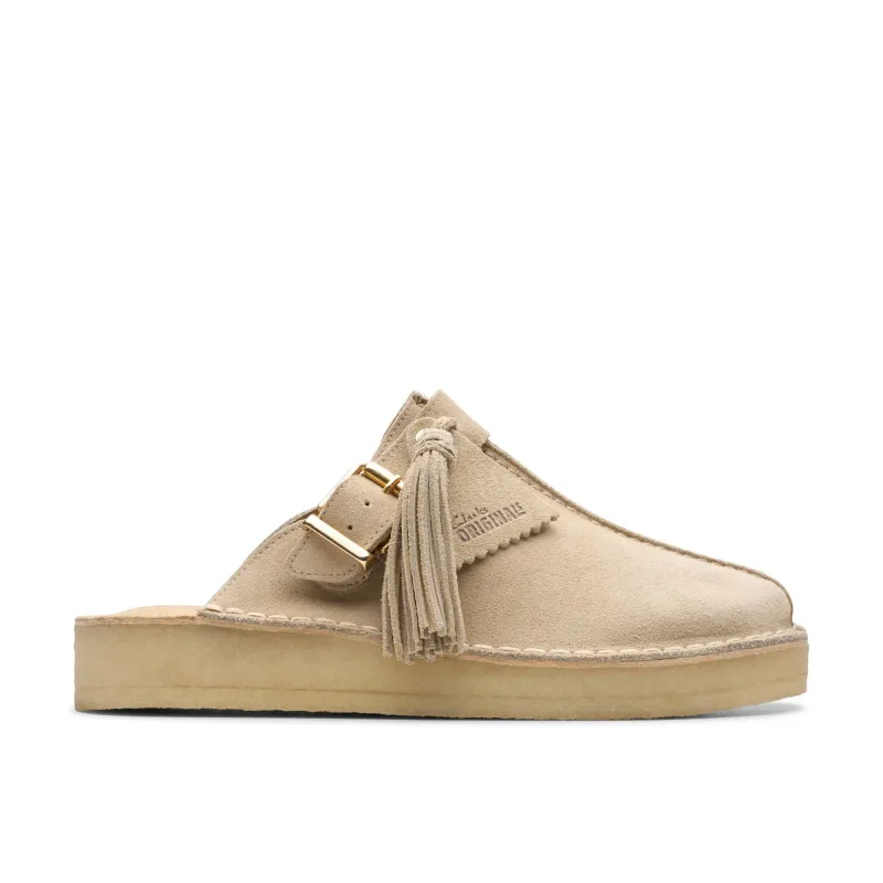 Clarks Women's Trek Mule Sand Suede sold by Zulily
