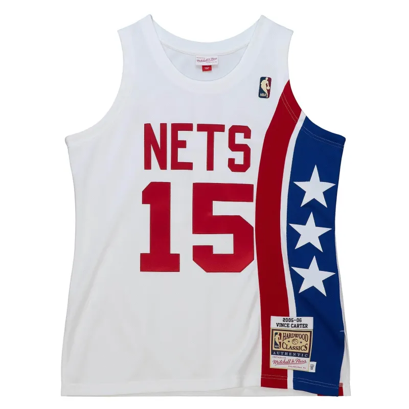 Mitchell & Ness Nba Alternate Jersey New Jersey Nets 2005 Vince Carter sold by Zulily