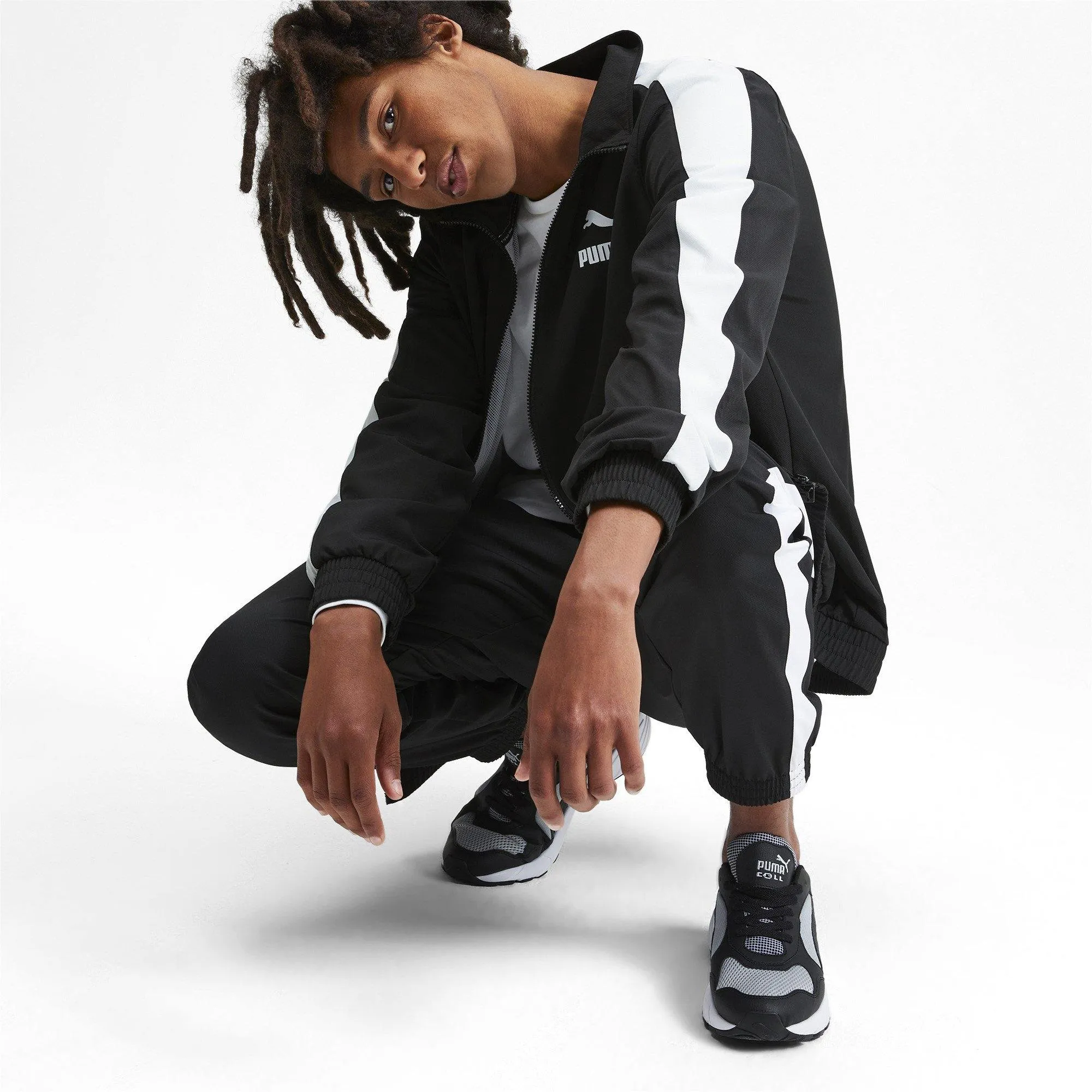 Puma Men's Iconic T7 Track Jacket Woven - 595293-01 sold by Zulily product image thumbnail 3