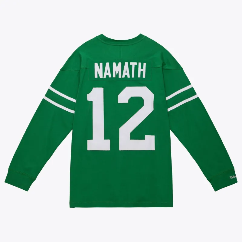 Mitchell & Ness Men's Nfl N&N Ls Tee Jets 1969 Joe Namath sold by Zulily