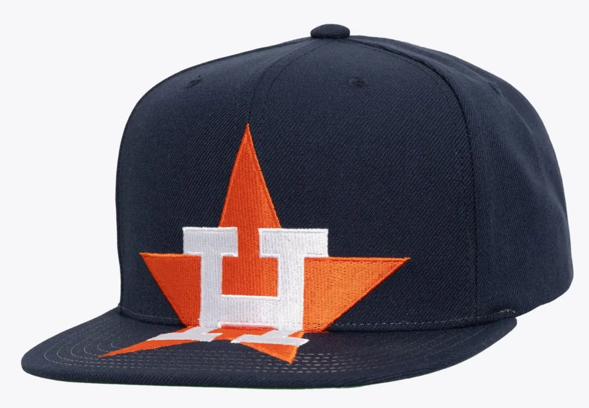 Mitchell & Ness Men's Mlb Xl Logo Snapback Coop Astros - Hs9758-Hasnavy sold by Zulily