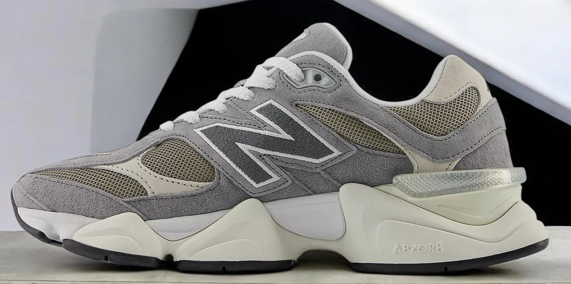 New Balance Men's 9060 'Slate Grey Arid Stone' - U9060Lba sold by Zulily product image thumbnail 3