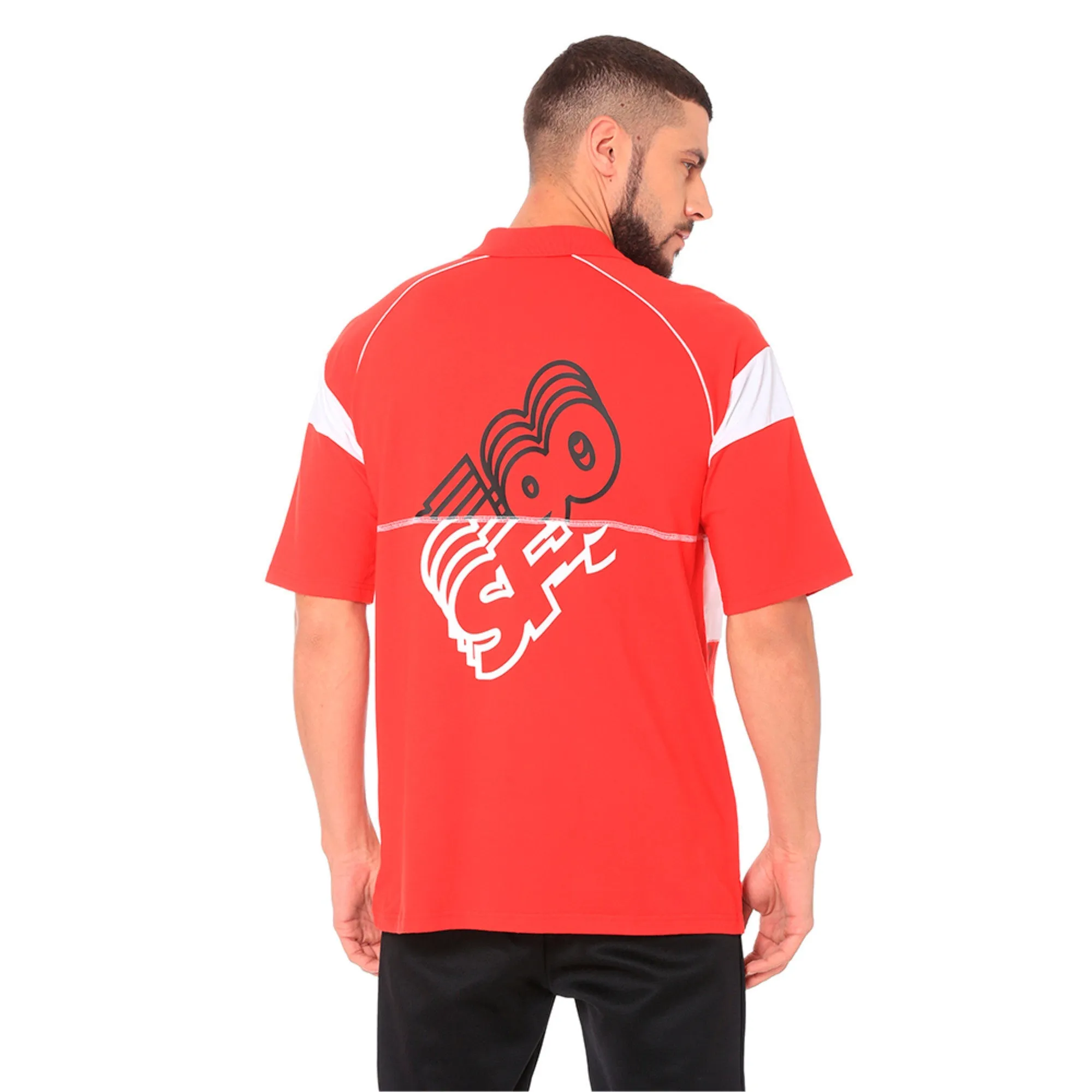 Puma Men's Sf Ferrari Street Polo - 577819-01 sold by Zulily product image thumbnail 2