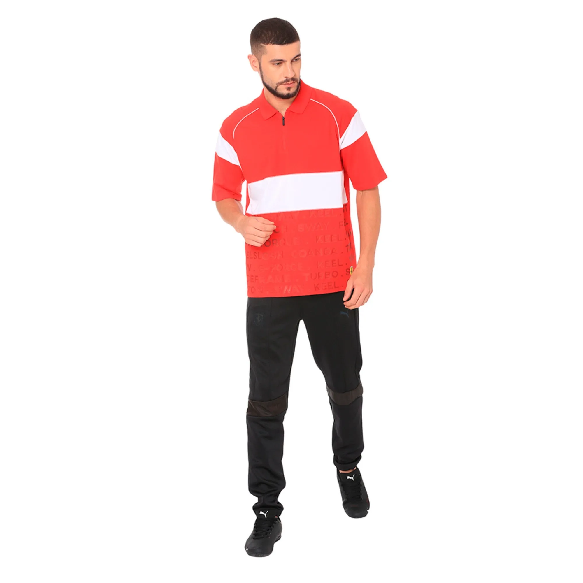 Puma Men's Sf Ferrari Street Polo - 577819-01 sold by Zulily product image thumbnail 3