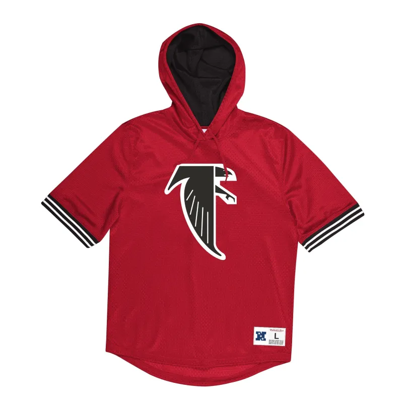 Mitchell & Ness Men's Nfl Unbeaten Short Sleeve Mesh Hoody Atlanta Falcons sold by Zulily