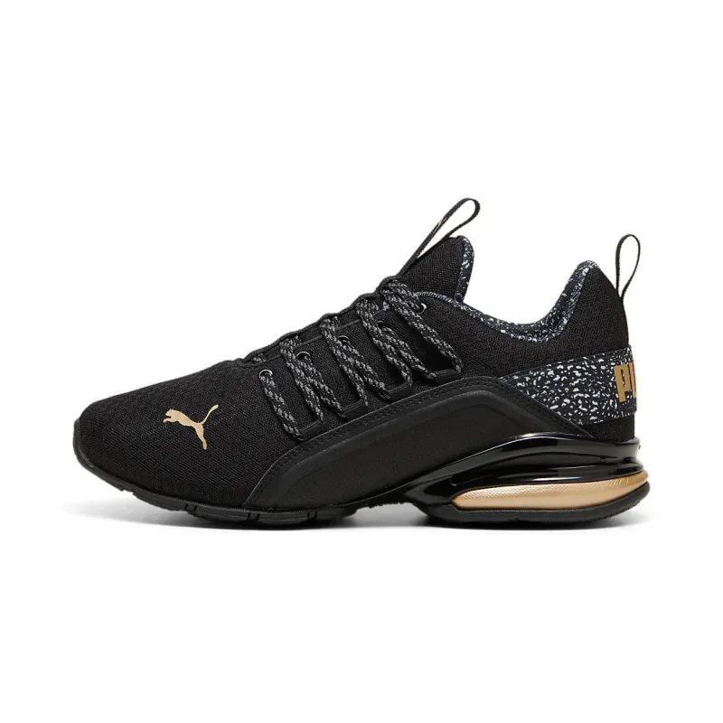 Puma Women's Axelion Minima Leopard - 310129-01 sold by Zulily