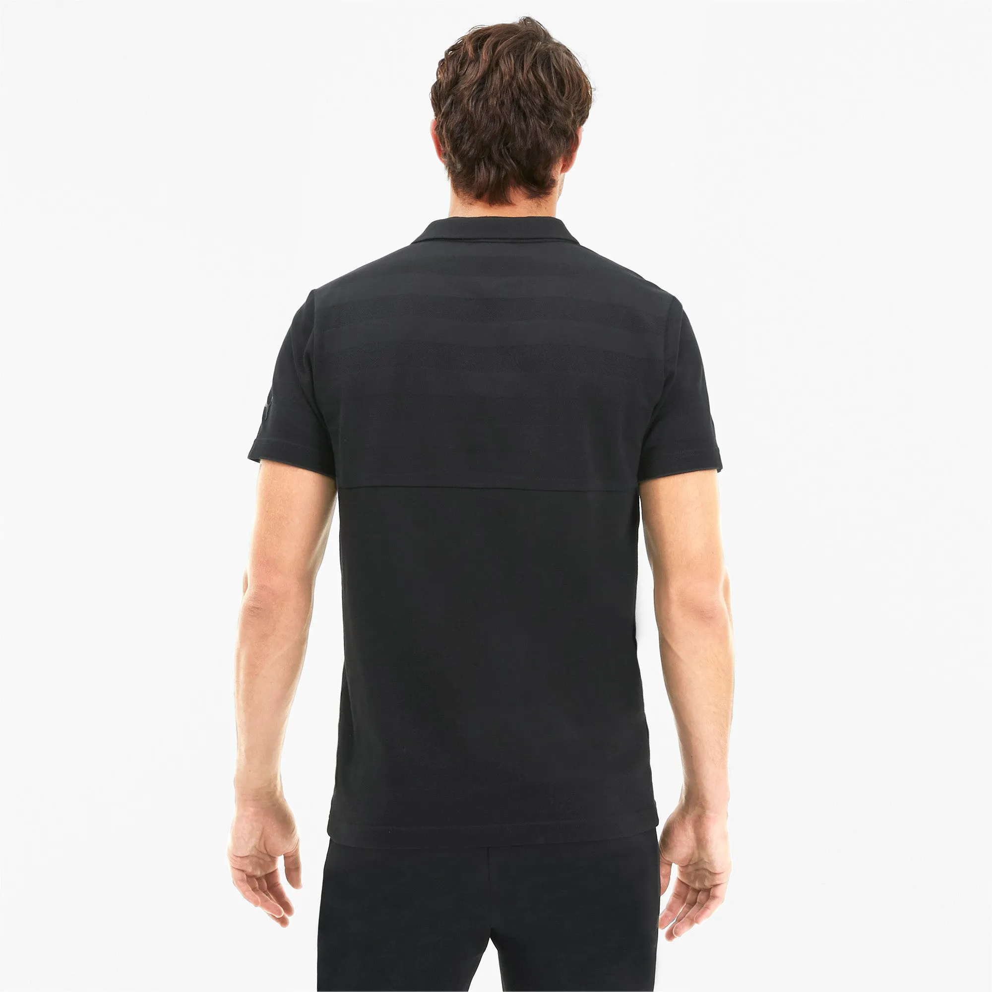 Puma Men's Ferrari Striped Polo - 596123-01 sold by Zulily product image thumbnail 2