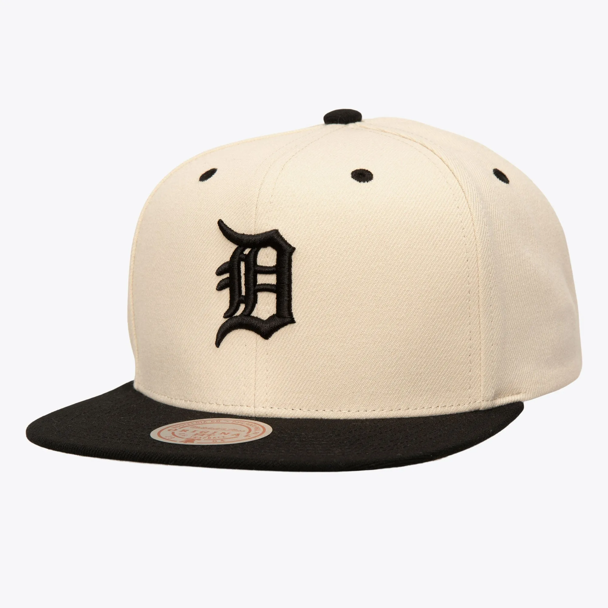 Mitchell & Ness Men's Mlb Evergreen Cream Black Snapback Tigers - Hs9558-Dtiofwh sold by Zulily
