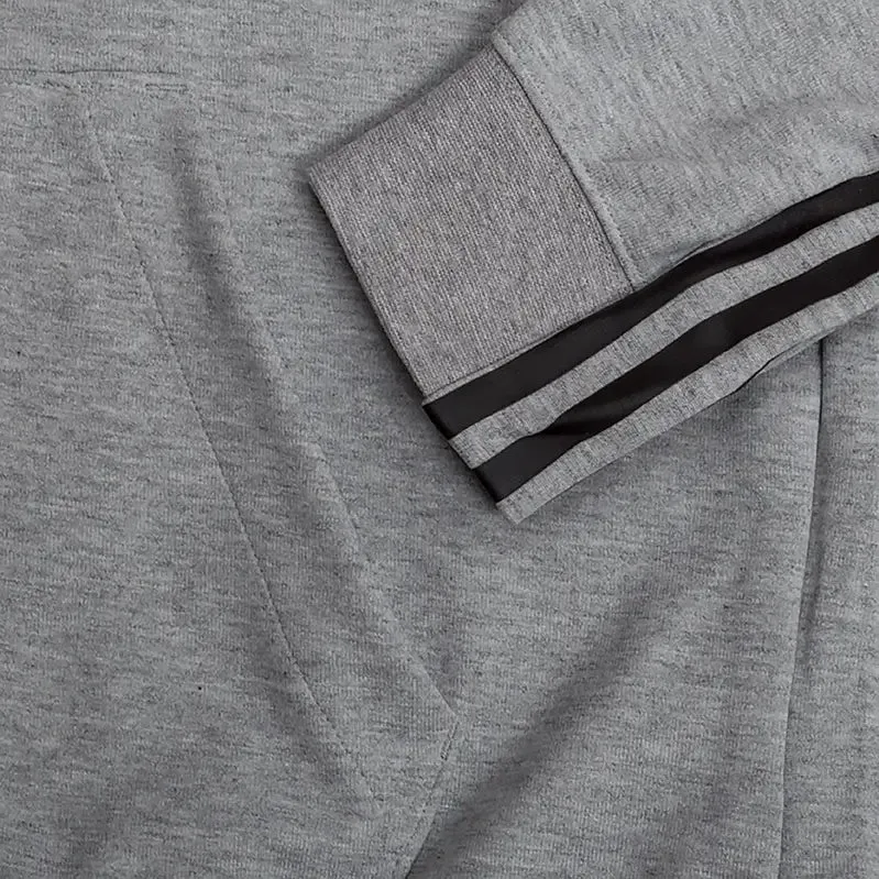 adidas Men's Essentials Doubleknit Cut 3-Stripes Full-Zip Hoodie - H12214 sold by Zulily product image thumbnail 3