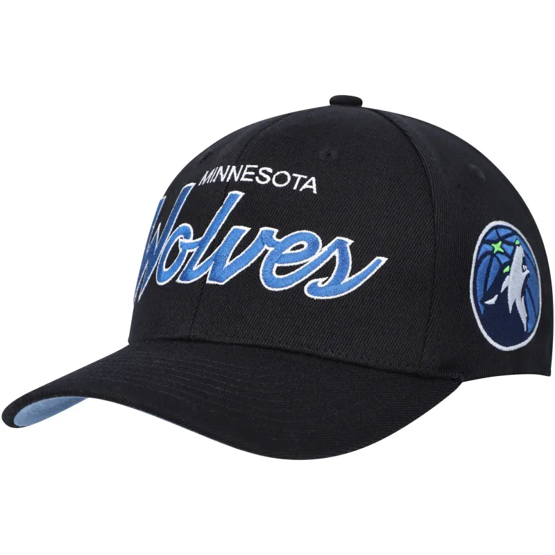 Mitchell & Ness Men's Nba Team Script 2.0 Stretch Snapback Timberwolves sold by Zulily
