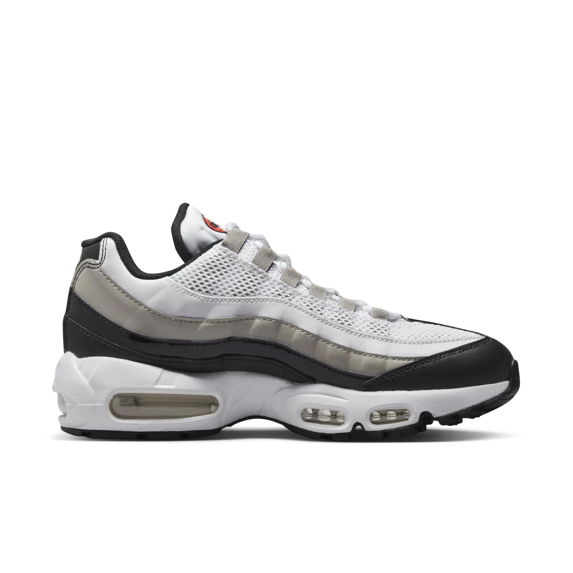 Nike Women's Air Max 95 'White Light Iron Ore Black Patent' - Dr2550-100 sold by Zulily product image thumbnail 4