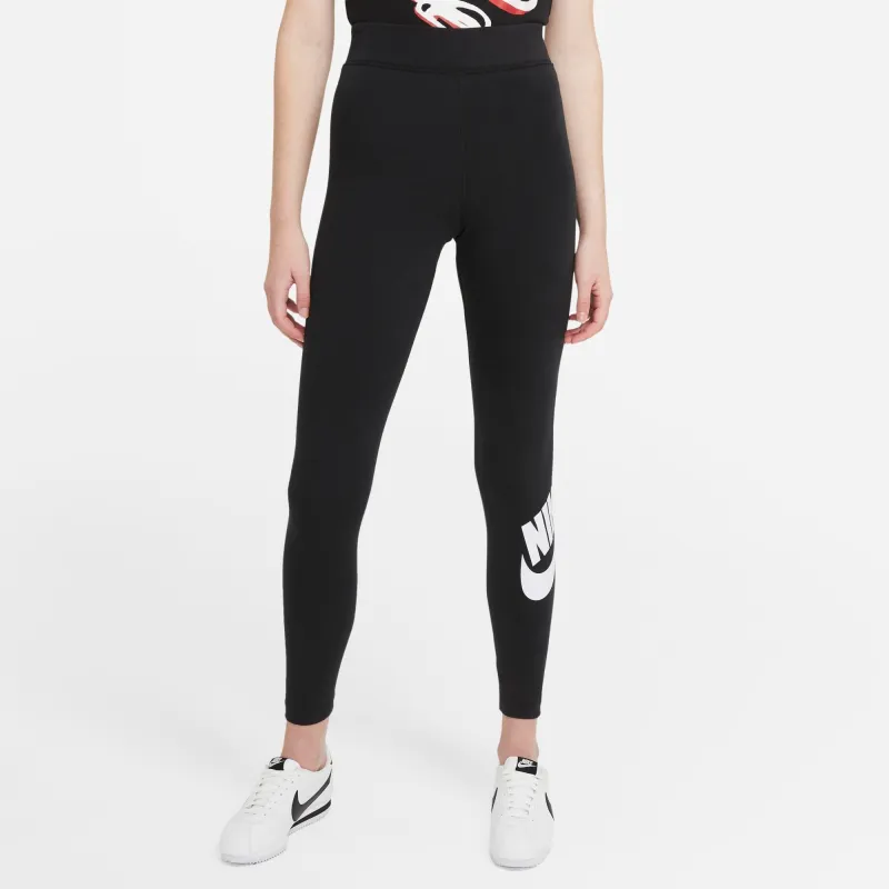 Nike Women's High-Waisted Logo Leggings - Cz8528-010 sold by Zulily