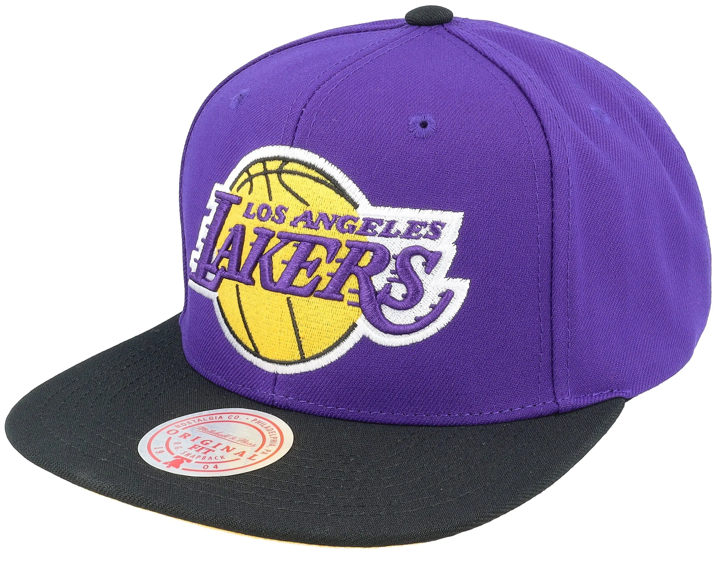 Mitchell & Ness Men's Nba Core Basic Snapback Lakers - Purple-Black sold by Zulily