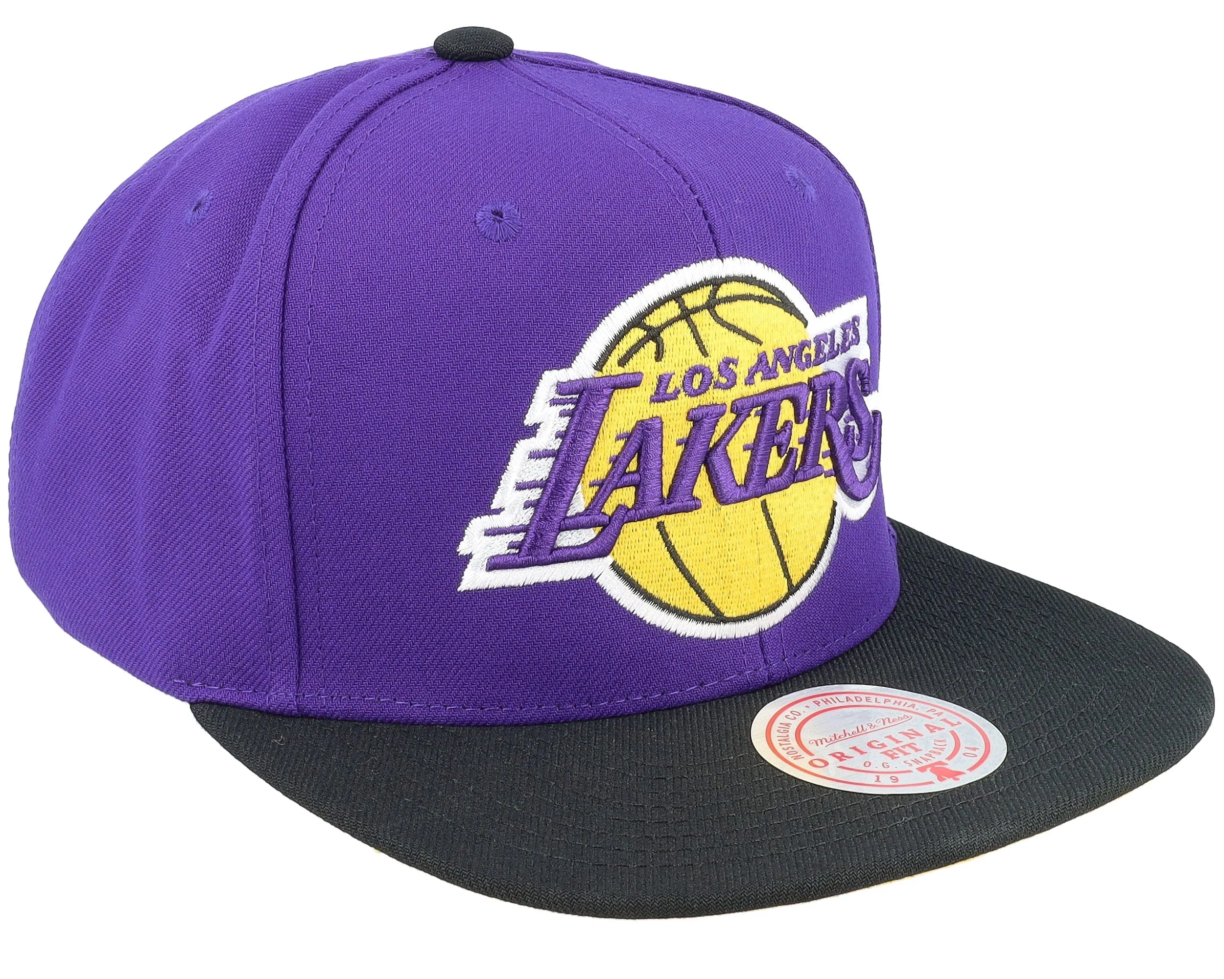 Mitchell & Ness Men's Nba Core Basic Snapback Lakers - Purple-Black sold by Zulily product image thumbnail 2