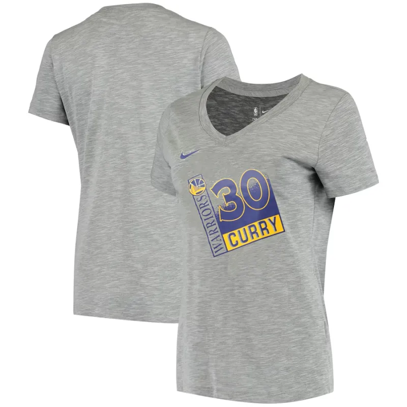 Nike Women's Nba Gsw Esteph Curry V Neck T-Shirt - Aq5978-064 sold by Zulily