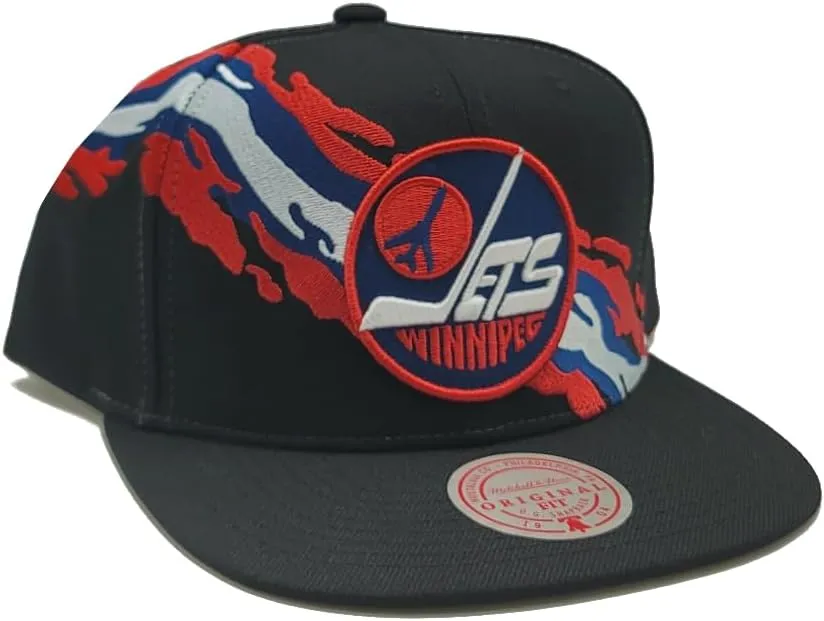 Mitchell & Ness Men's Nhl Vintage Paintbrush Snapback Jets - Black sold by Zulily product image thumbnail 3