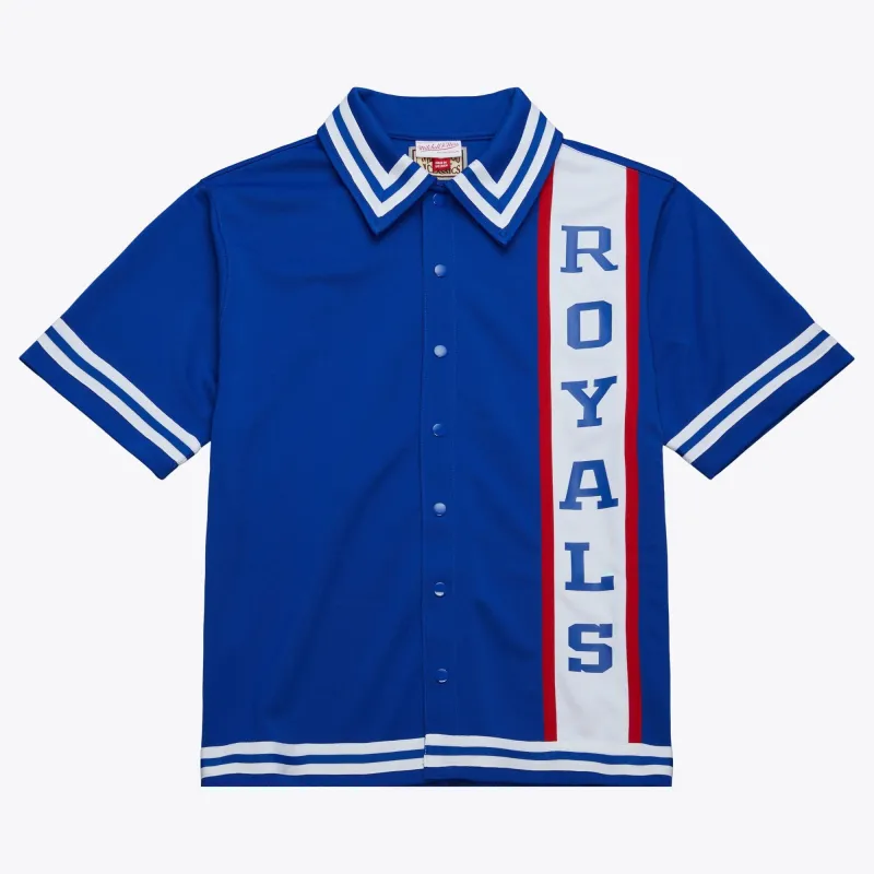 Mitchell & Ness Men's Sacramento Kings Authentic Full-Snap Shooting Shirt sold by Zulily