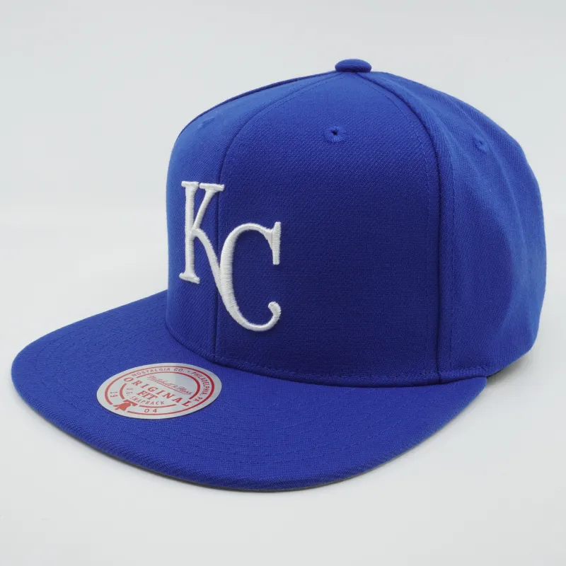 Mitchell & Ness Men's Mlb Back To Basics Snapback Royals - Blue sold by Zulily