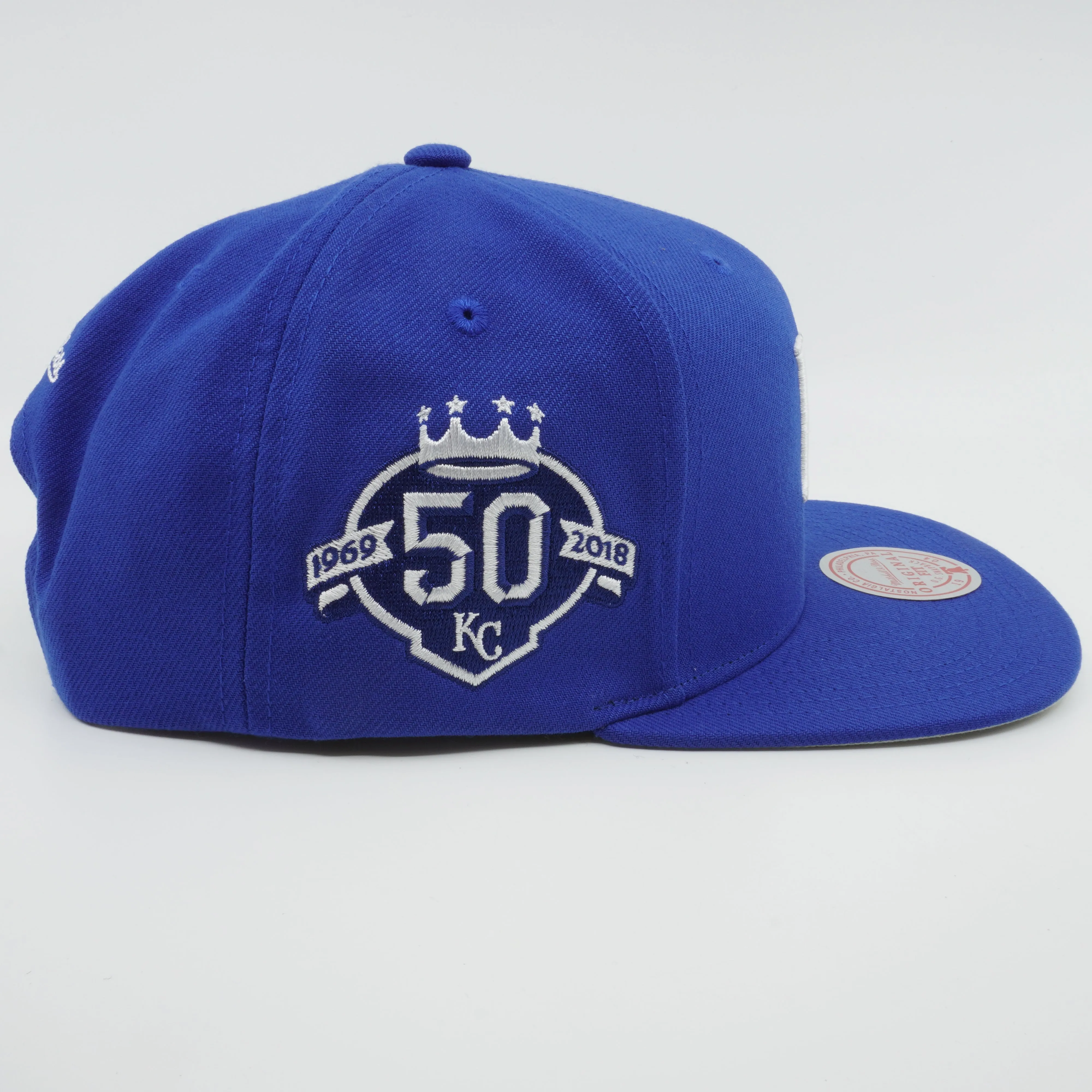 Mitchell & Ness Men's Mlb Back To Basics Snapback Royals - Blue sold by Zulily product image thumbnail 5