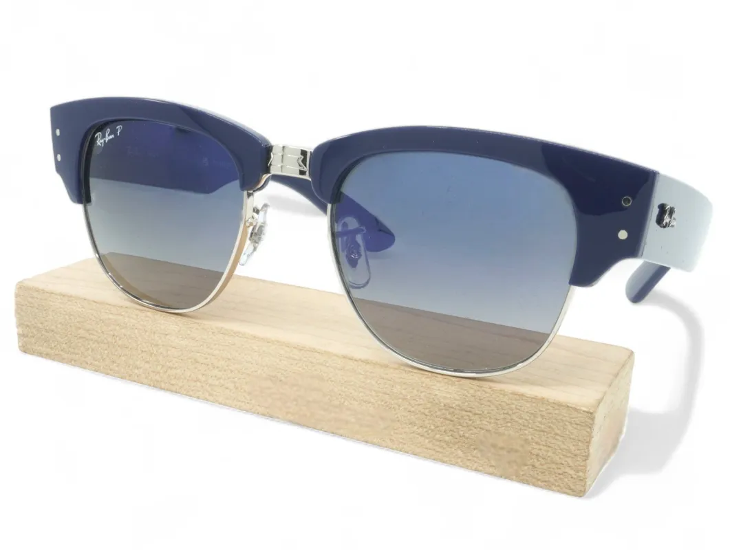 Ray-Ban Unisex Ray Ban Mega Clubmaster Polarized Sunglasses - Rb0316S-136678_53 sold by Zulily