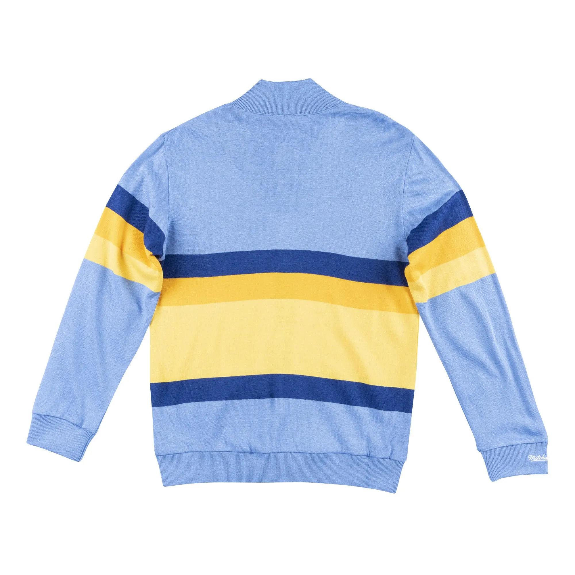 Mitchell & Ness Men's Mlb Front Stripe Full Zip Sweater Milwaukee Brewers sold by Zulily product image thumbnail 2