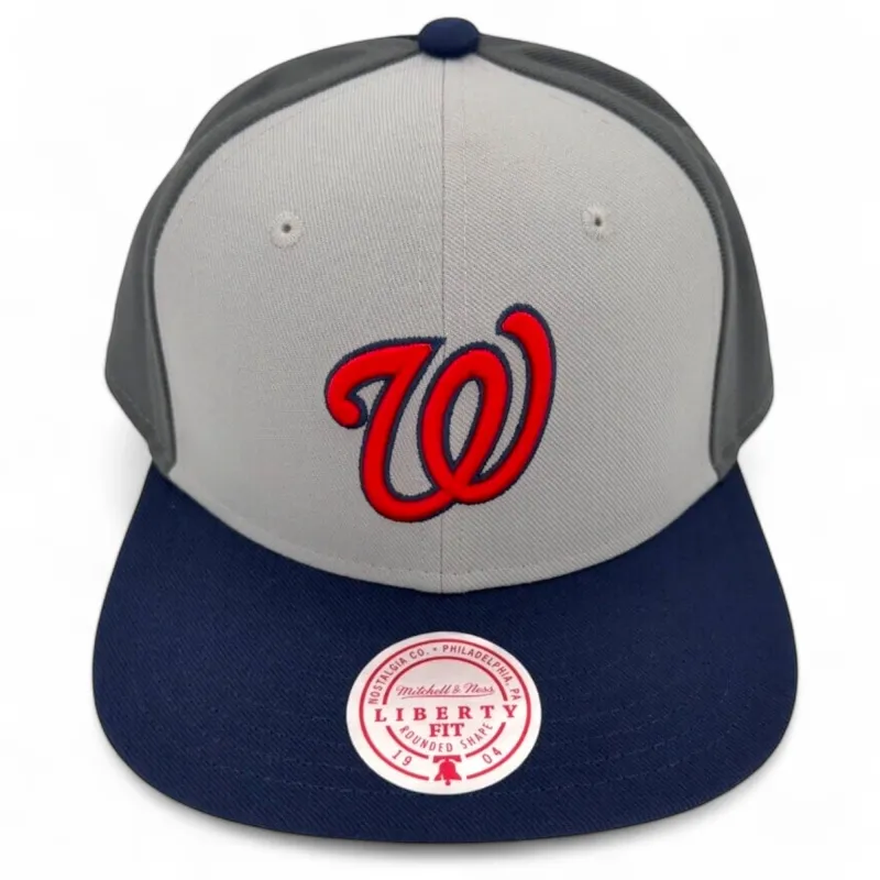 Mitchell & Ness Men's Mlb Triple Play Liberty Snapback Nationals made by Mitchell & Ness