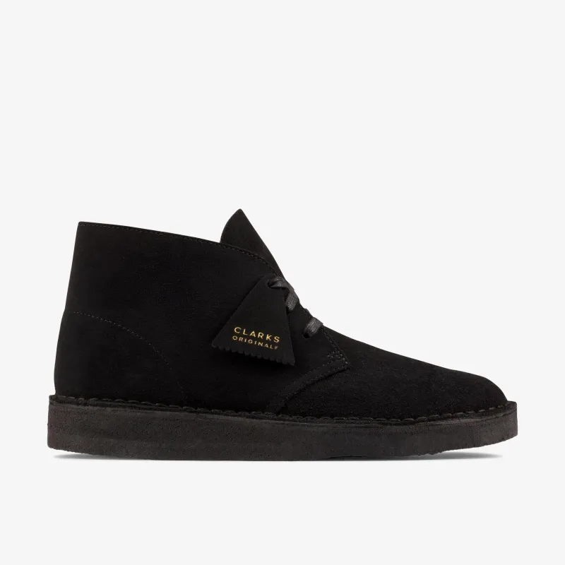 Clarks Men's Desert Coal - Black Suede sold by Zulily